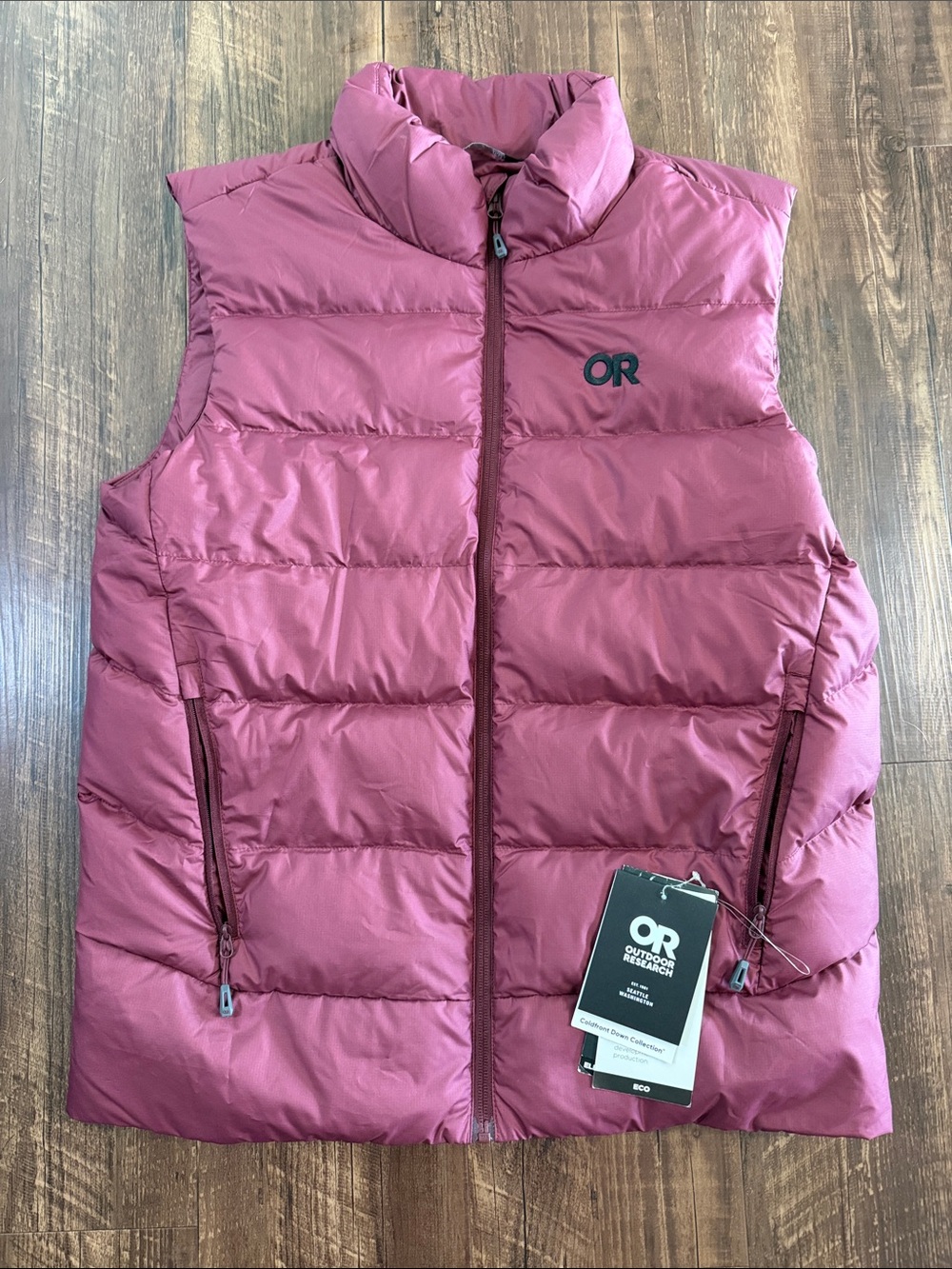 Outdoor Research Men’s Puffer Vest Medium New Coldfront